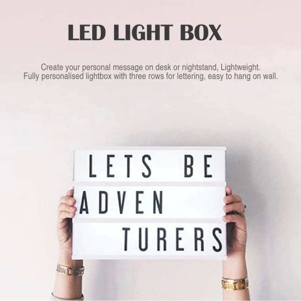 Mini Changeable Lightbox - Picture 2 of 2
